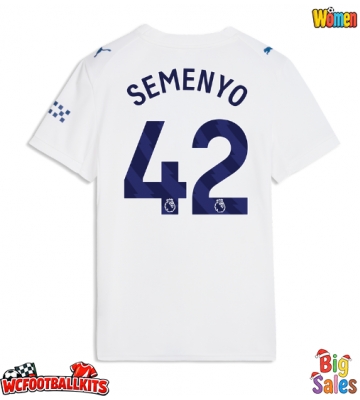 Manchester City Antoine Semenyo #42 Replica Third Stadium Shirt for Women 2026-27 Short Sleeve